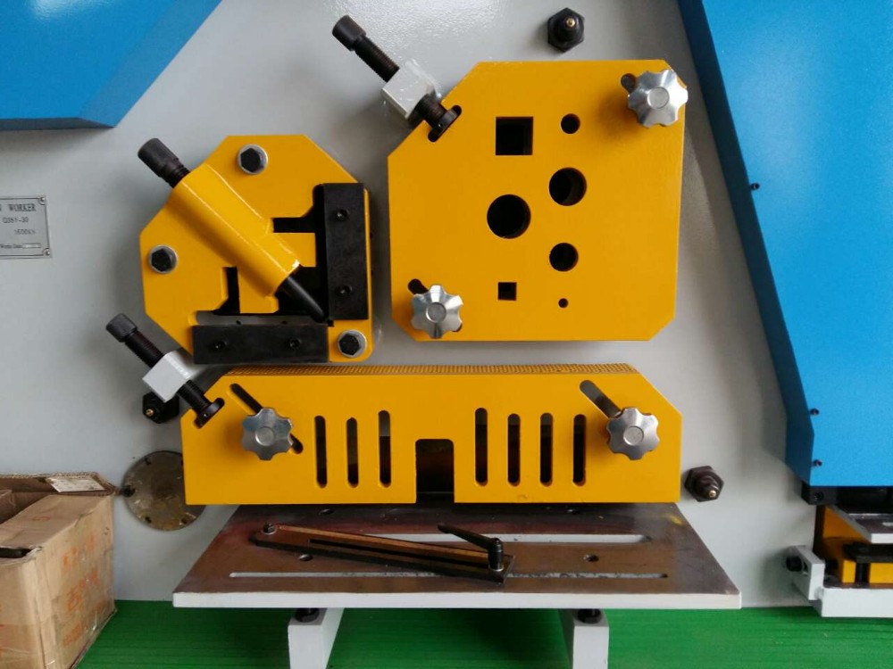 110 Ton Metal Sheet Press Corner Cutting Hydraulic Ironworker Machine 110-тонний металевий прес для кутового різання гідравлічної верстати