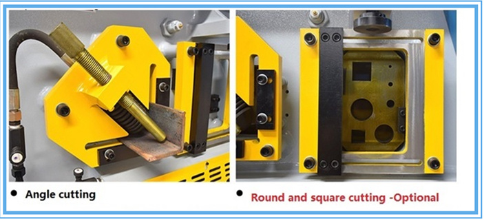 60t Q35-16 Hydraulic Ironworker Shearing Punching Bending And Notching Machine 60t Q35-16 Гідравлічний металообробний верстат для згинання та вирізання штампування