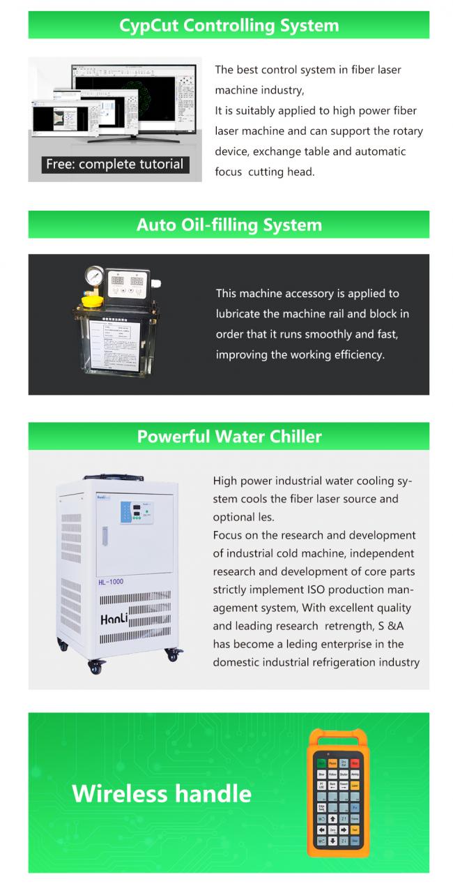 Carbon Iron Aluminum Metal Stainless Steel Cnc Fiber Laser Cutting Machine Машина для лазерного різання волокна з вуглецю, заліза, алюмінію, металу з нержавіючої сталі