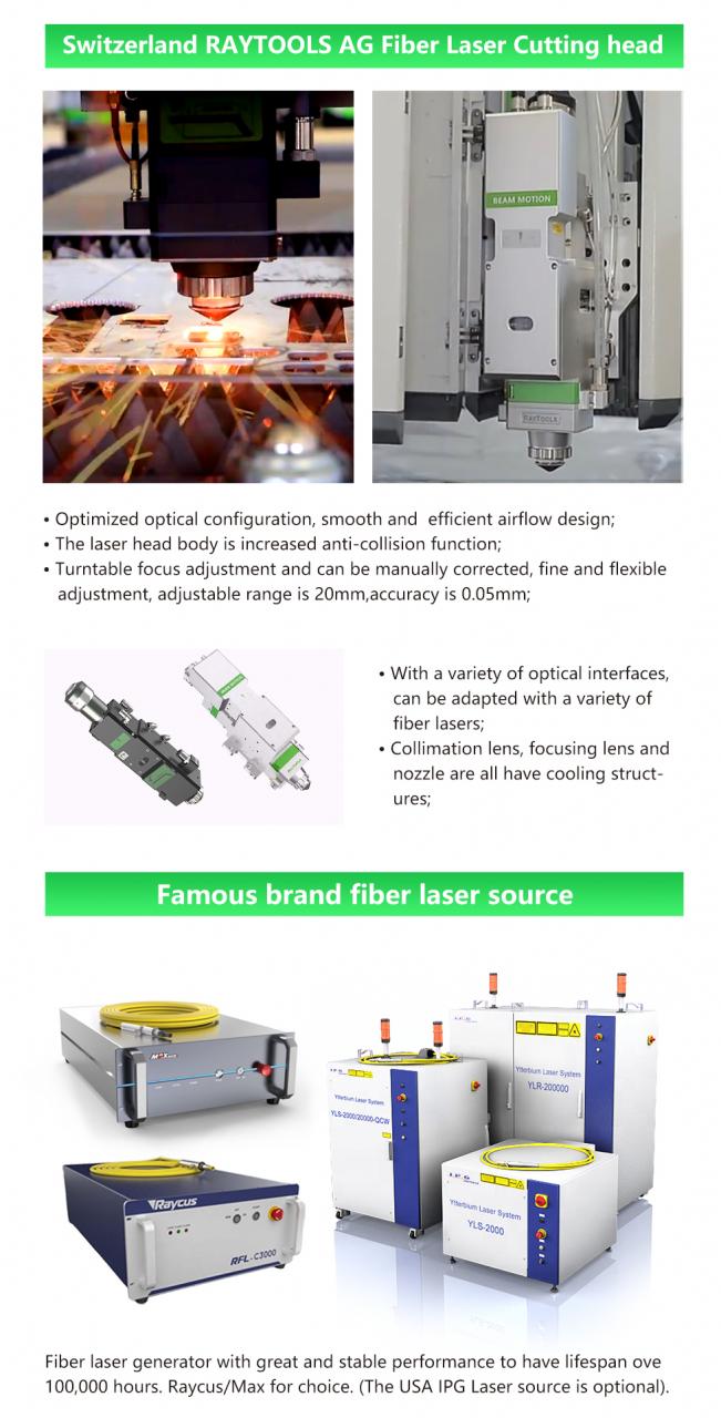 Carbon Iron Aluminum Metal Stainless Steel Cnc Fiber Laser Cutting Machine Машина для лазерного різання волокна з вуглецю, заліза, алюмінію, металу з нержавіючої сталі