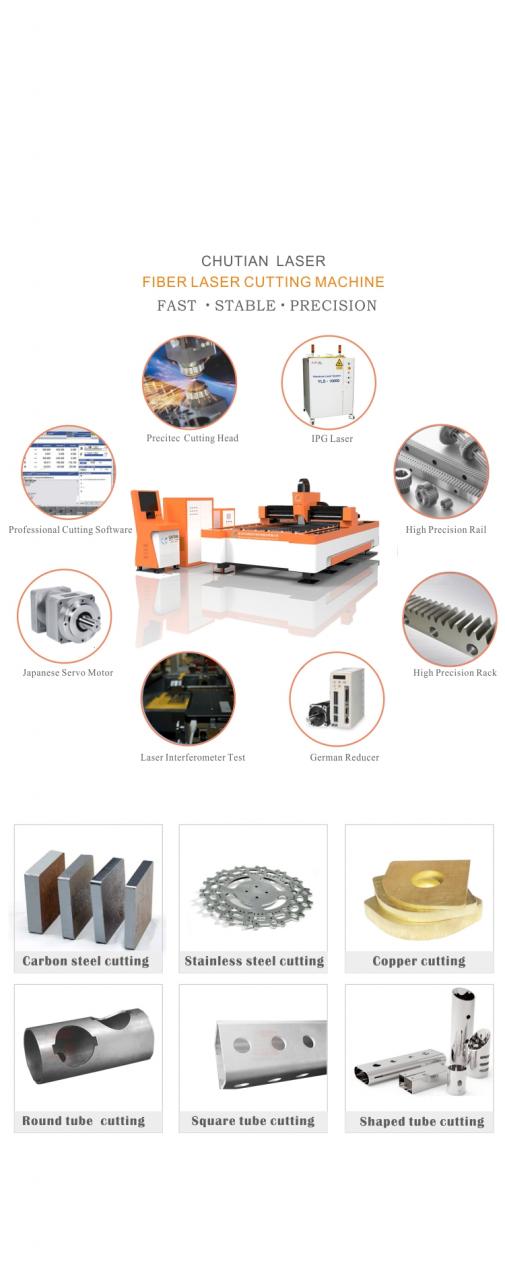 Cnc Laser Manufacture 500W 1000W 2000W Stainless Steel Fiber Laser Cutting Machine Cnc лазерне виробництво 500 Вт 1000 Вт 2000 Вт лазерна машина для різання волокна з нержавіючої сталі