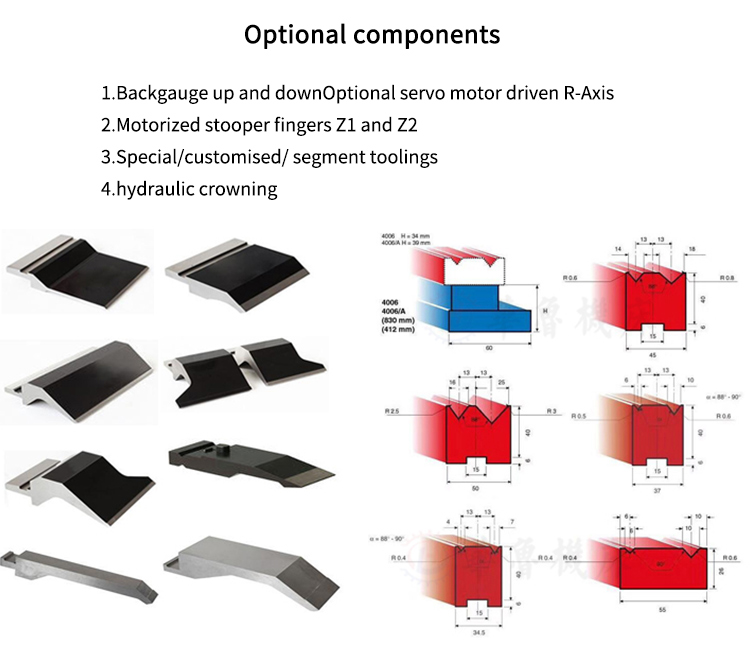 High Quality 3m Press Brake Machine Hydraulic 100 Ton For Sheet Metal Bending Високоякісний 3-метровий гідравлічний прес-гальмівний верстат 100 тонн для згинання листового металу