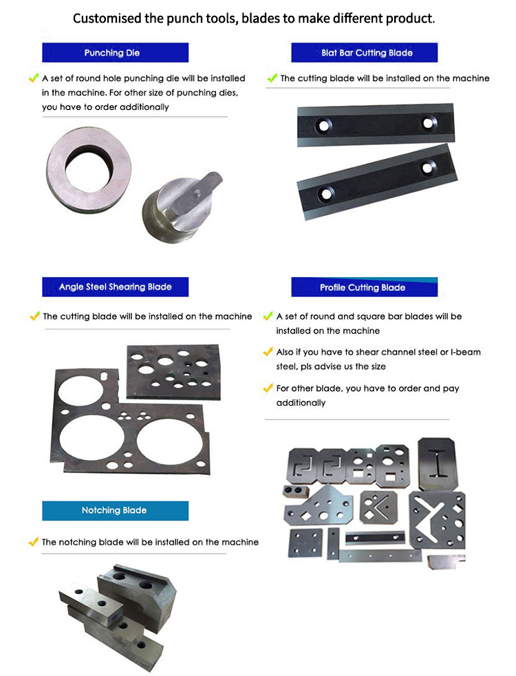 Hydraulic Ironworker 25 Ton Hand Tools Hydraulic Combined Punching And Cutting Machine Hydraulic Ironworker 25 Ton Hand Tools Гідравлічний комбінований верстат для штампування та різання