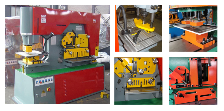 Q35y Hydraulic Ironworker Combined Drilling Machine Punching And Shearing Machine Q35y Гідравлічна комбінована свердлильна машина для штампування та стрижки