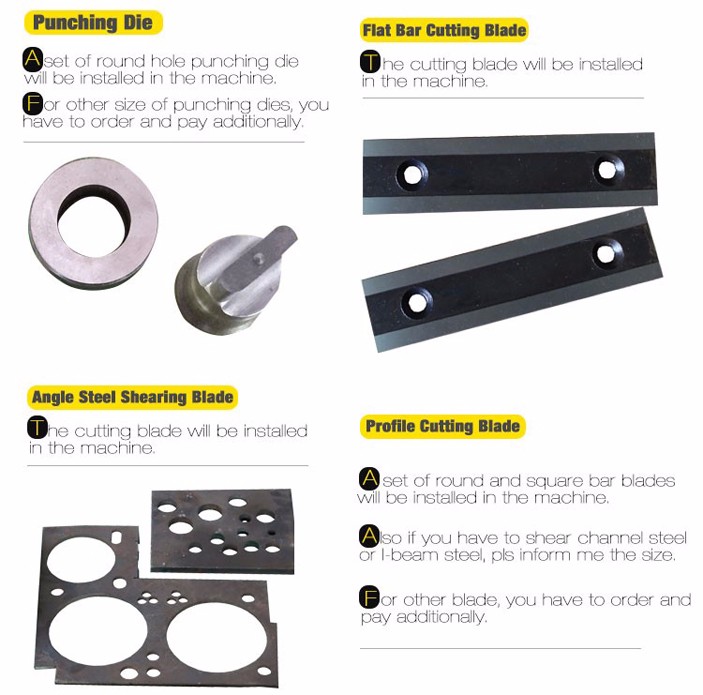 Багатофункціональна гідравлічна комбінована машина для стрижки та штампування серії Q35y