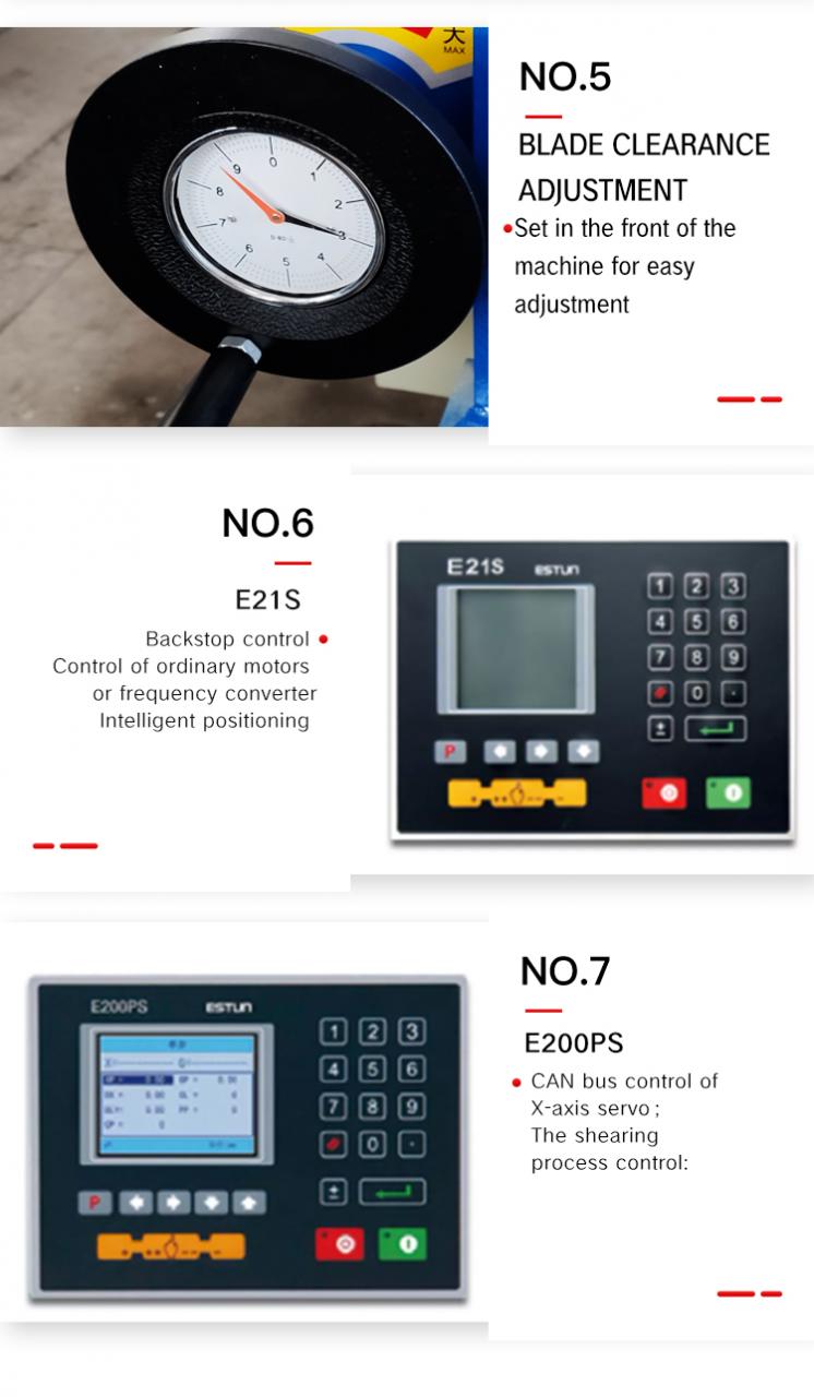 Shear Cutting Machine Guillotine Metal Hydraulic Shearing Machine Qc11Y/K Гідравлічний верстат для різання металу Qc11Y/K